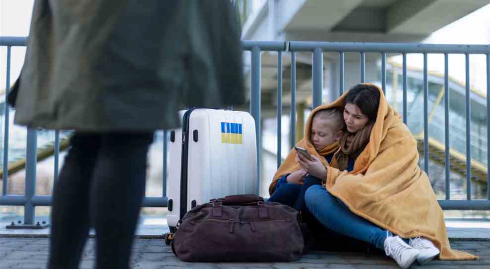 Connecting Ukrainian refugees